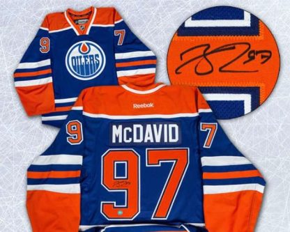 Connor McDavid Autographed Jersey